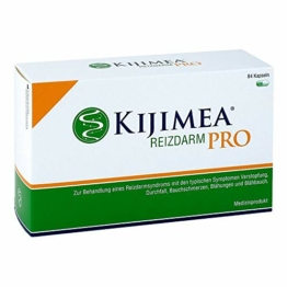 KIJIMEA® Reizdarm PRO – Therapie bei Reizdarmsyndrom (Durchfall, Bauchschmerzen, Blähungen, Verstopfung) – klinisch belegte Wirksamkeit – vegan, glutenfrei, laktosefrei – 84 Kapseln - 1